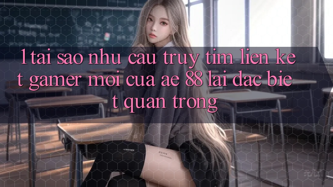 1. Tại Sao Nhu Cầu Truy tìm “Liên kết Gamer Mới” Của AE 88 Lại Đặc biệt Quan Trọng?