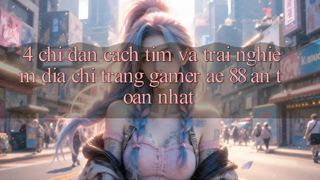 4. Chỉ dẫn Cách Tìm Và Trải nghiệm Địa chỉ trang Gamer AE 88 An Toàn nhất