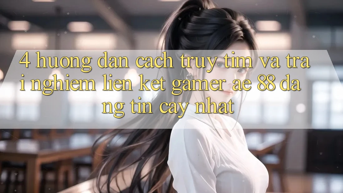 4. Hướng dẫn Cách Truy tìm Và Trải nghiệm Liên kết Gamer AE 88 Đáng tin cậy nhất