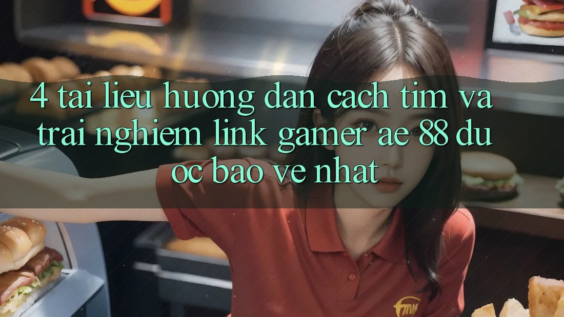 4. Tài liệu hướng dẫn Cách Tìm Và Trải nghiệm Link Gamer AE 88 Được bảo vệ nhất