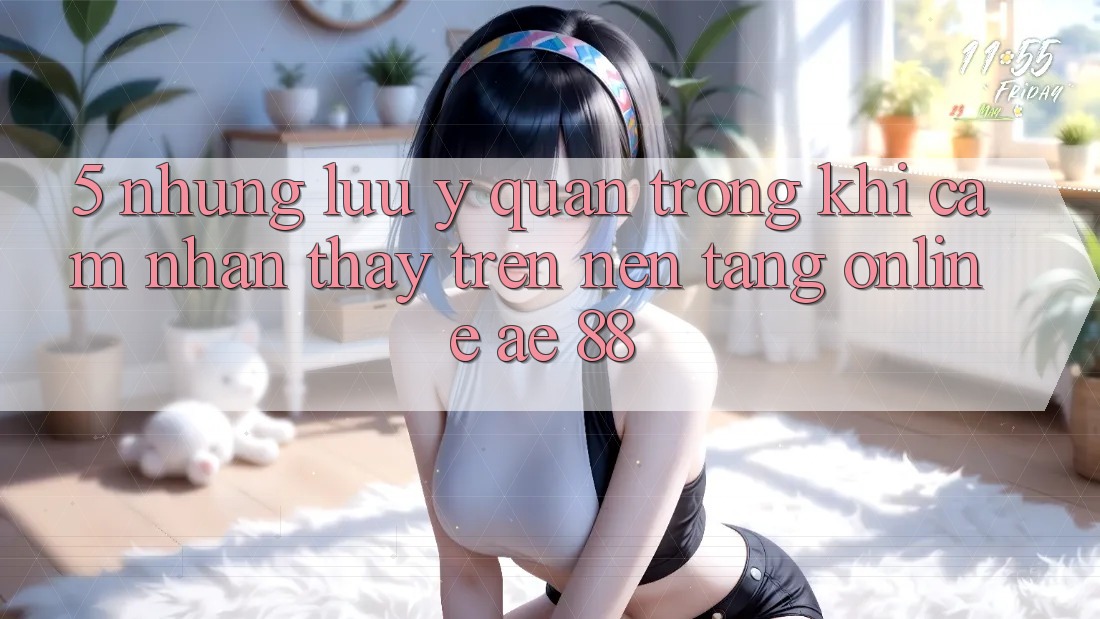 5. Những Lưu Ý Quan Trọng Khi Cảm nhận thấy Trên Nền Tảng Online AE 88
