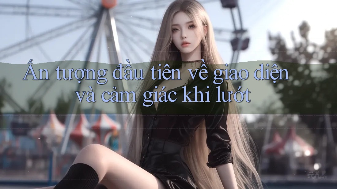 Ấn tượng đầu tiên về giao diện và cảm giác khi lướt