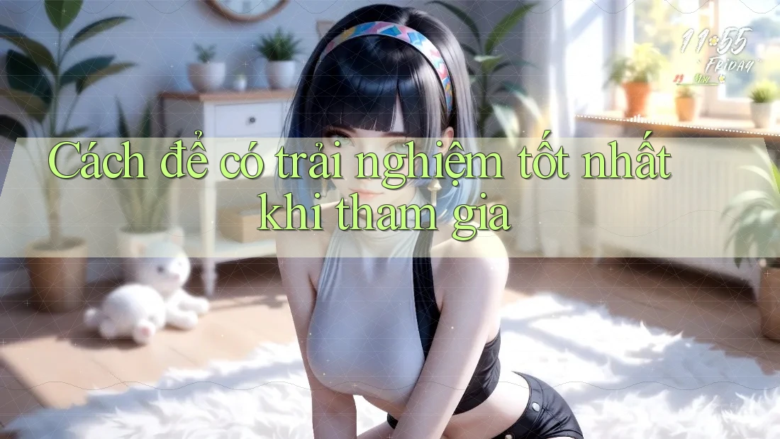 Cách để có trải nghiệm tốt nhất khi tham gia