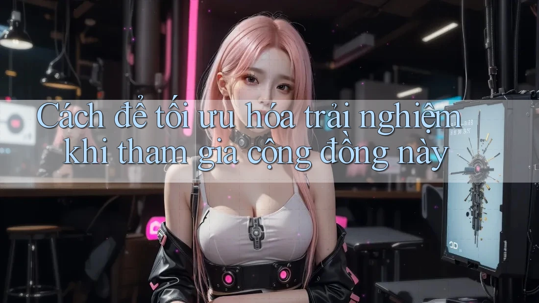 Cách để tối ưu hóa trải nghiệm khi tham gia cộng đồng này