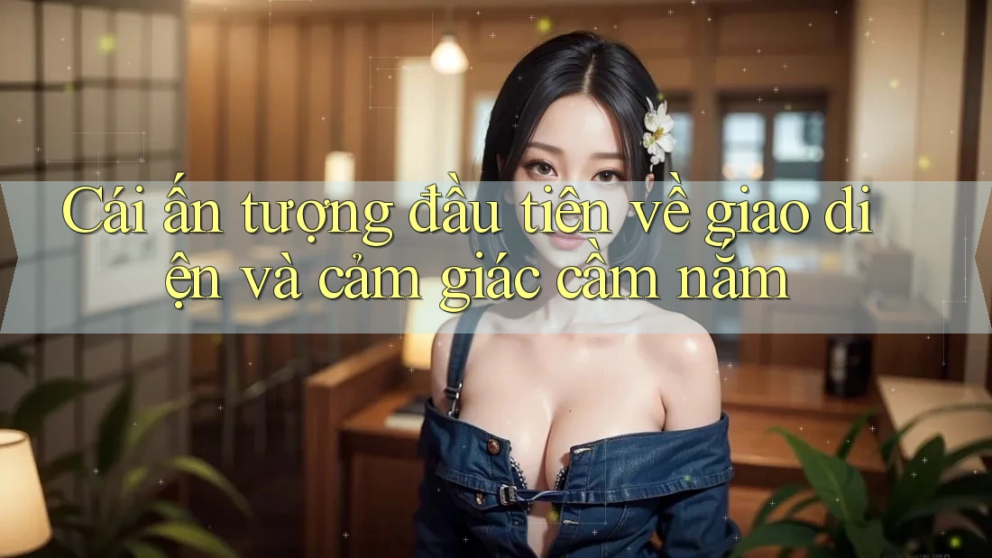 Cái ấn tượng đầu tiên về giao diện và cảm giác cầm nắm