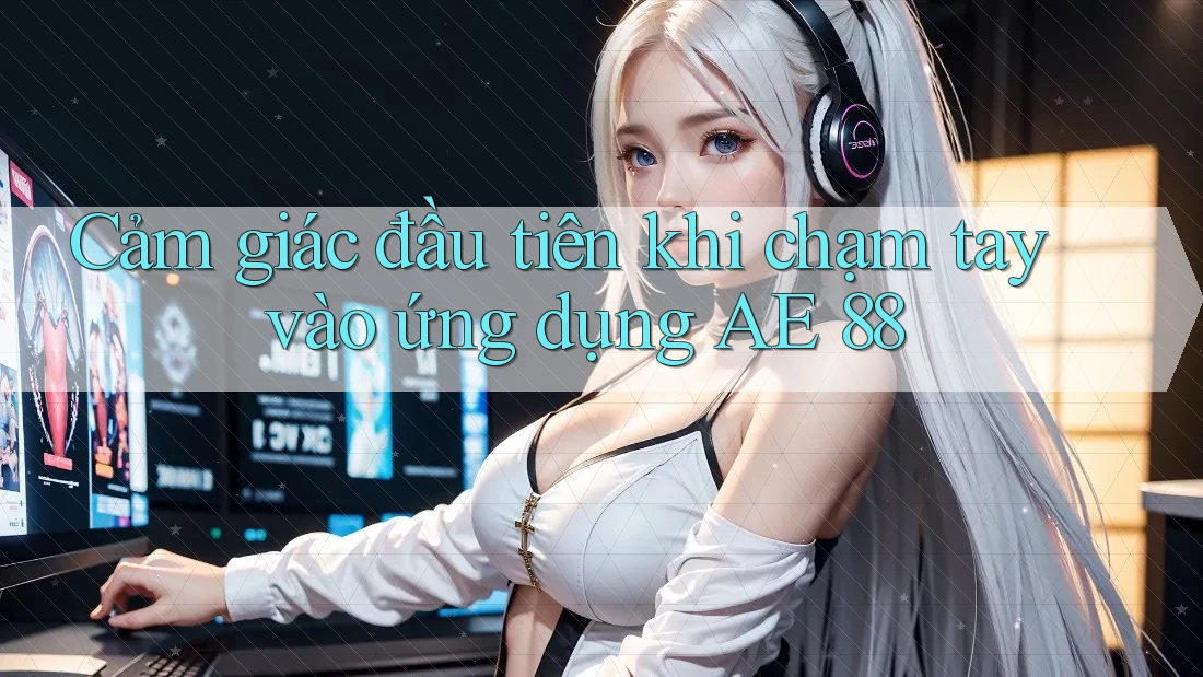 Cảm giác đầu tiên khi chạm tay vào ứng dụng AE 88