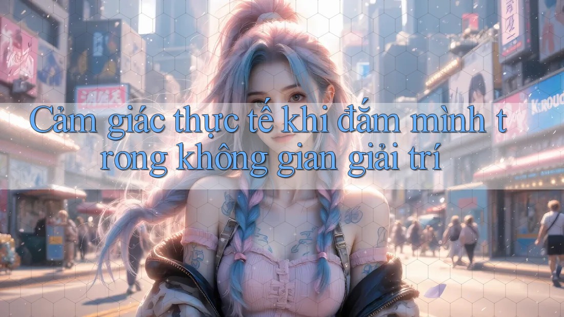 Cảm giác thực tế khi đắm mình trong không gian giải trí