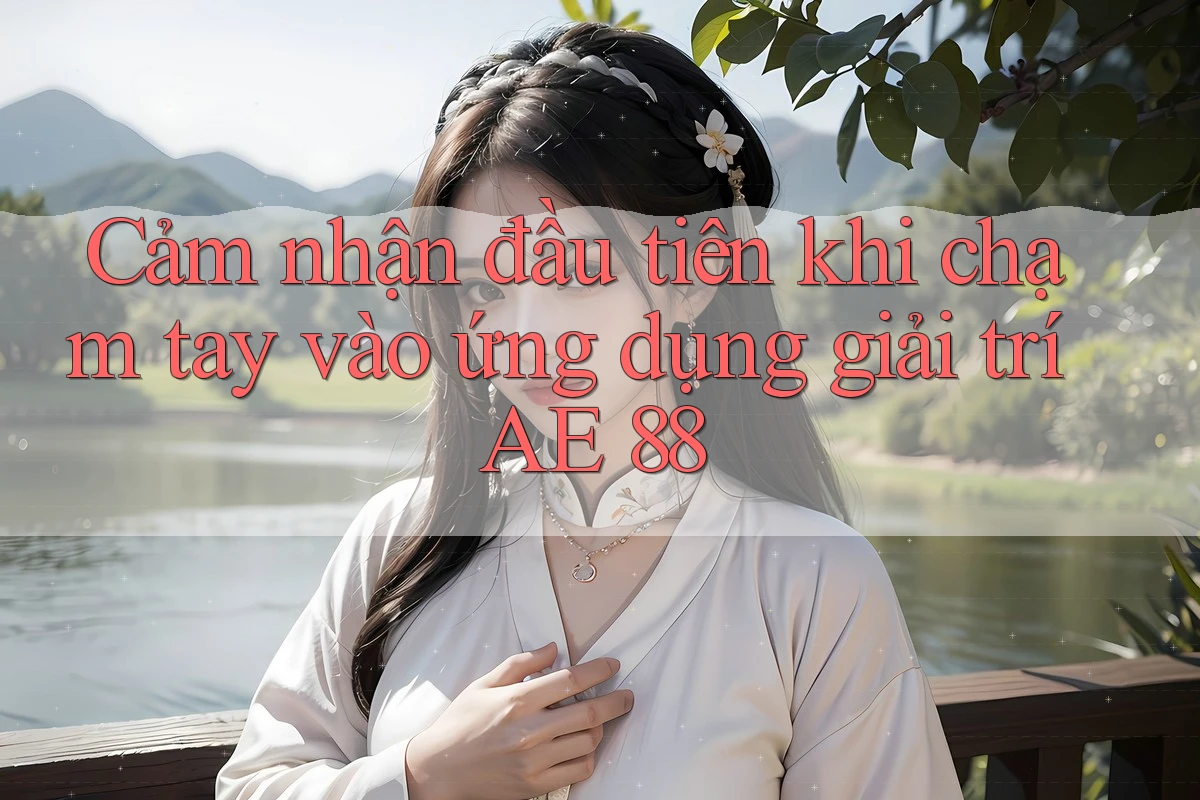 Cảm nhận đầu tiên khi chạm tay vào ứng dụng giải trí AE 88