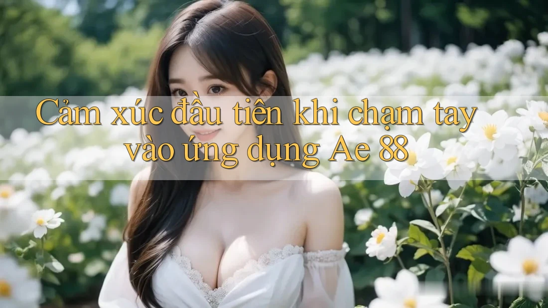 Cảm xúc đầu tiên khi chạm tay vào ứng dụng Ae 88