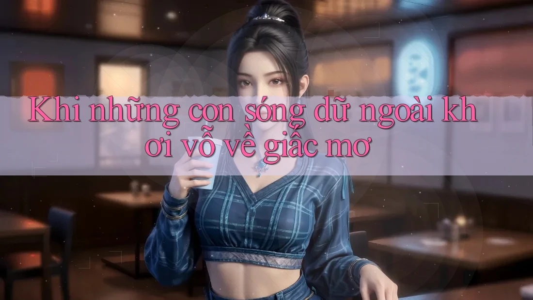 Khi những con sóng dữ ngoài khơi vỗ về giấc mơ
