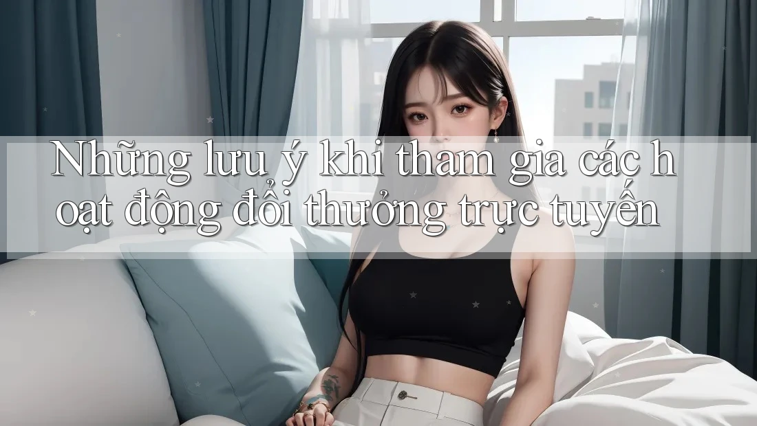 Những lưu ý khi tham gia các hoạt động đổi thưởng trực tuyến