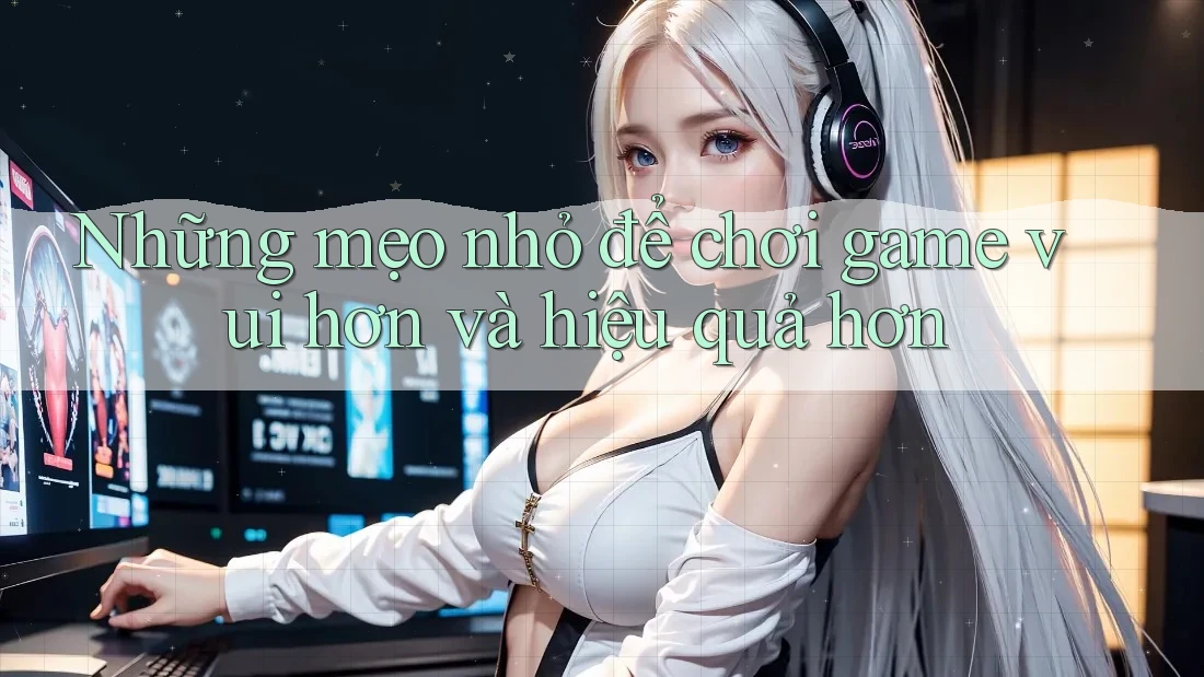 Những mẹo nhỏ để chơi game vui hơn và hiệu quả hơn