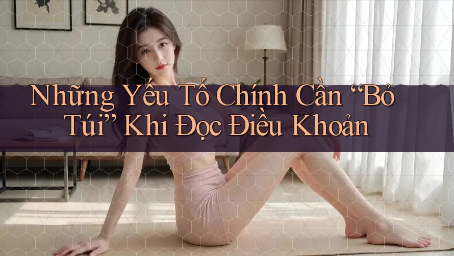 Những Yếu Tố Chính Cần “Bỏ Túi” Khi Đọc Điều Khoản
