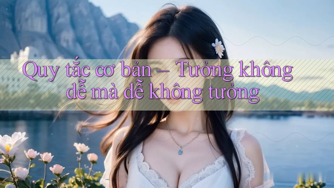 Quy tắc cơ bản – Tưởng không dễ mà dễ không tưởng