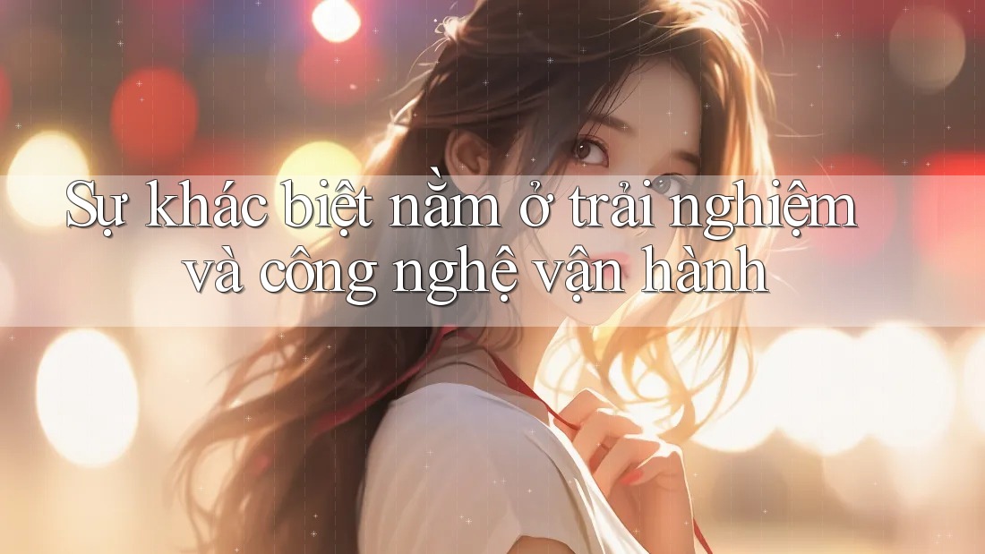 Sự khác biệt nằm ở trải nghiệm và công nghệ vận hành