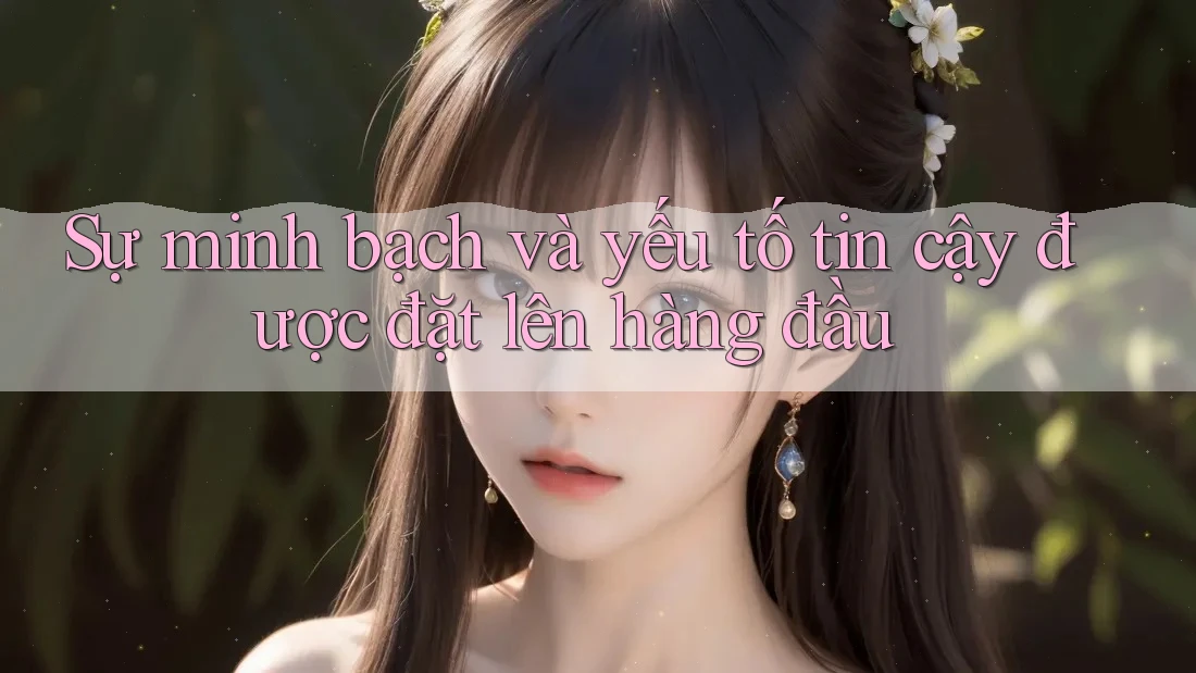 Sự minh bạch và yếu tố tin cậy được đặt lên hàng đầu
