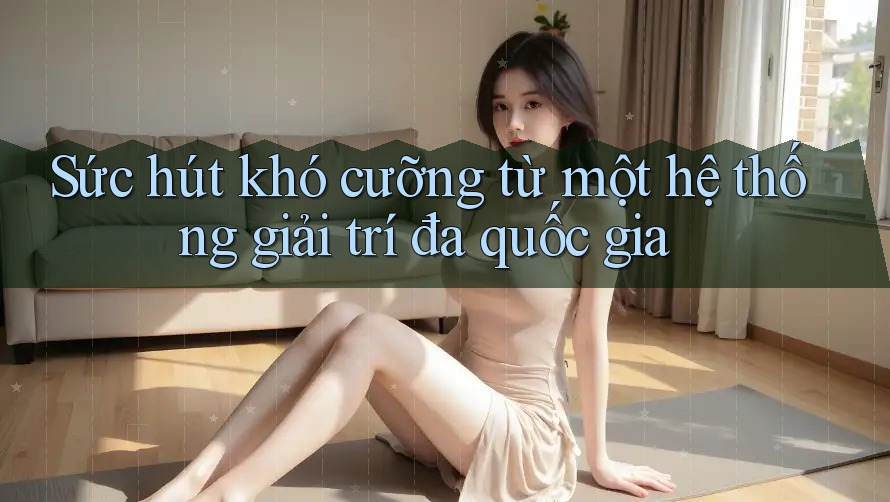 Sức hút khó cưỡng từ một hệ thống giải trí đa quốc gia