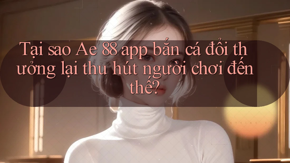 Tại sao Ae 88 app bắn cá đổi thưởng lại thu hút người chơi đến thế?