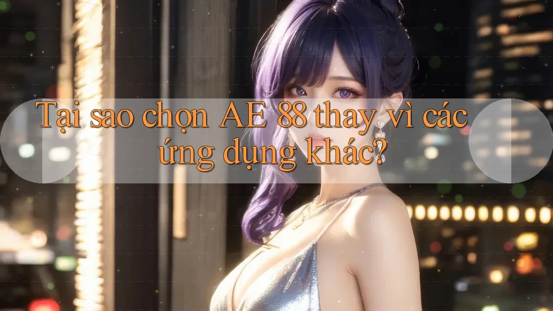 Tại sao chọn AE 88 thay vì các ứng dụng khác?