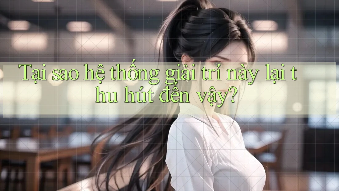 Tại sao hệ thống giải trí này lại thu hút đến vậy?
