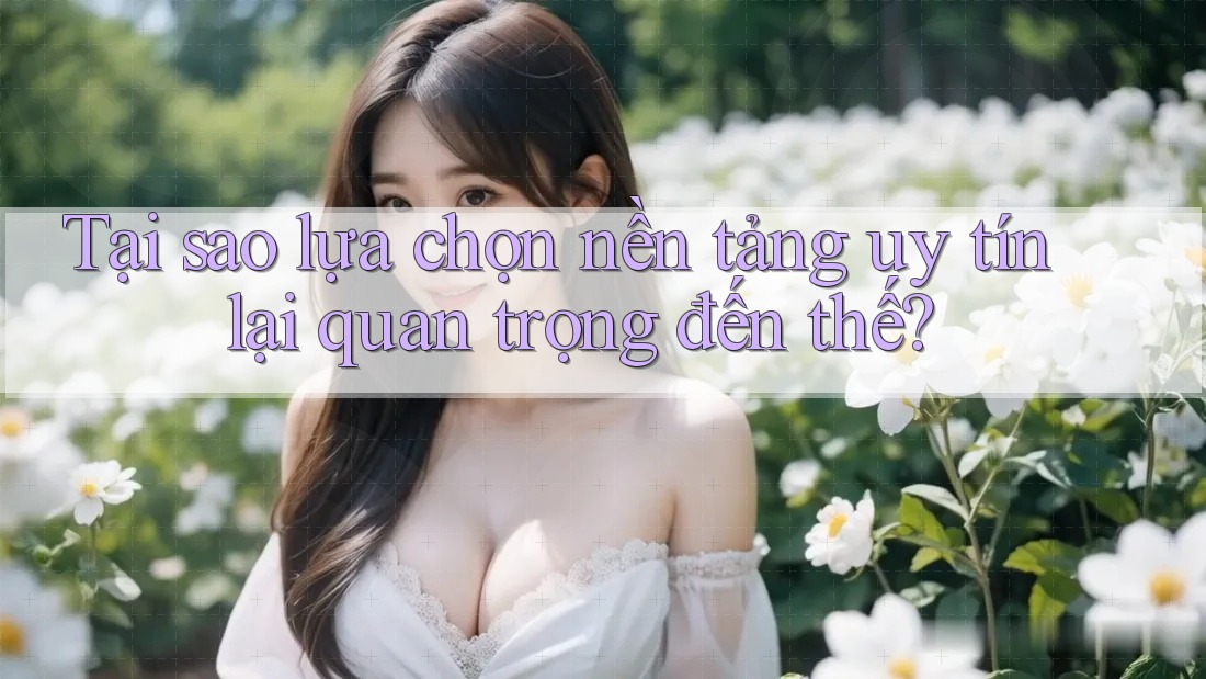 Tại sao lựa chọn nền tảng uy tín lại quan trọng đến thế?