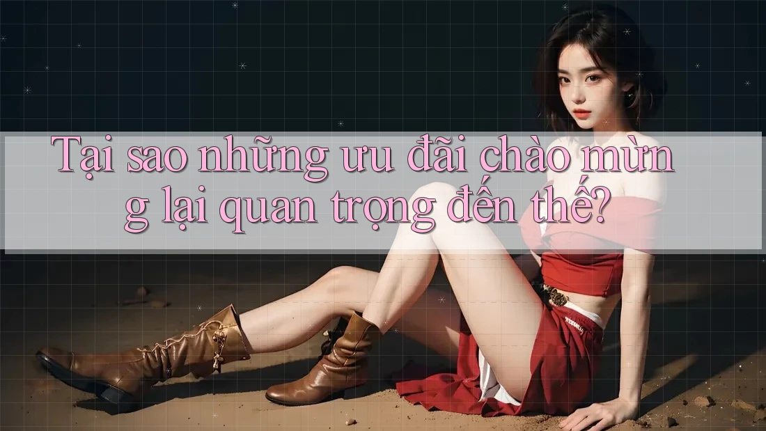 Tại sao những ưu đãi chào mừng lại quan trọng đến thế?