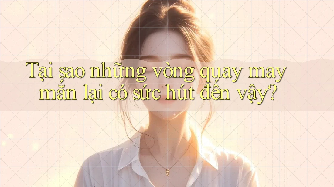 Tại sao những vòng quay may mắn lại có sức hút đến vậy?